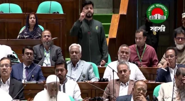 সরকার পতনের হুমকি দিলে বিরোধীদল থেকে আপনাদের পতন ঘটানো হবে